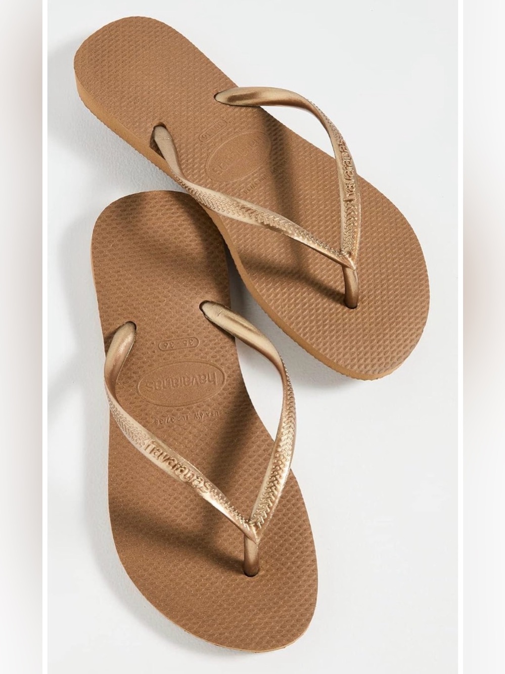 Havaianas Women’s Slim Sandals - Bronze